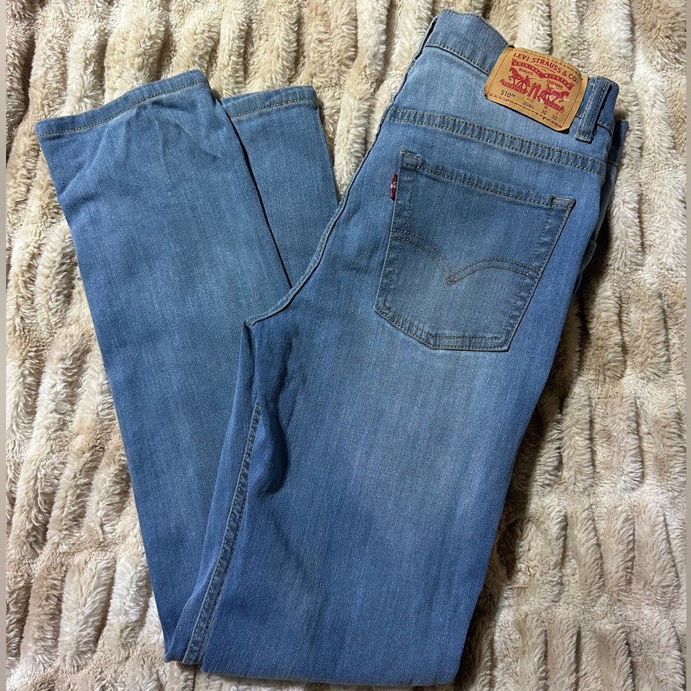 510 LEVI’S SKINNY FIT BIG BOYS 365 PERFORMANCE JEANS. SIZE 20.
